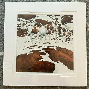 "Pintos" print by Bev Doolittle, 1978